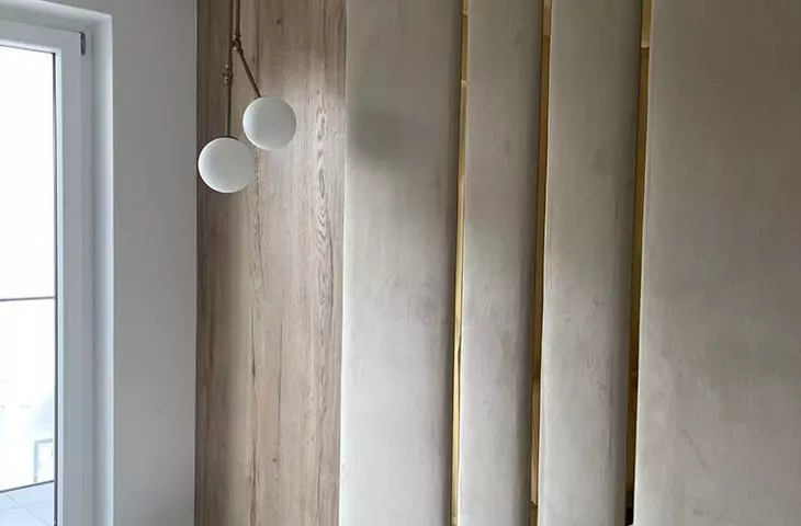 Panele tapicerowane Custom Space z listwami ozdobnymi