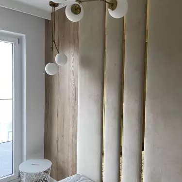 Panele tapicerowane Custom Space z listwami ozdobnymi