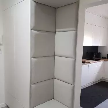 Custom Space upholstered panels - interior design in a modern, personalized way