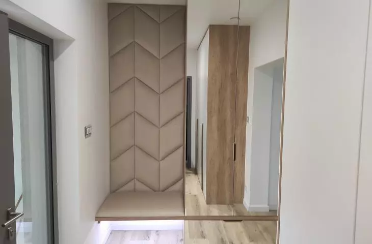 Custom Space upholstered panels - interior design in a modern, personalized way