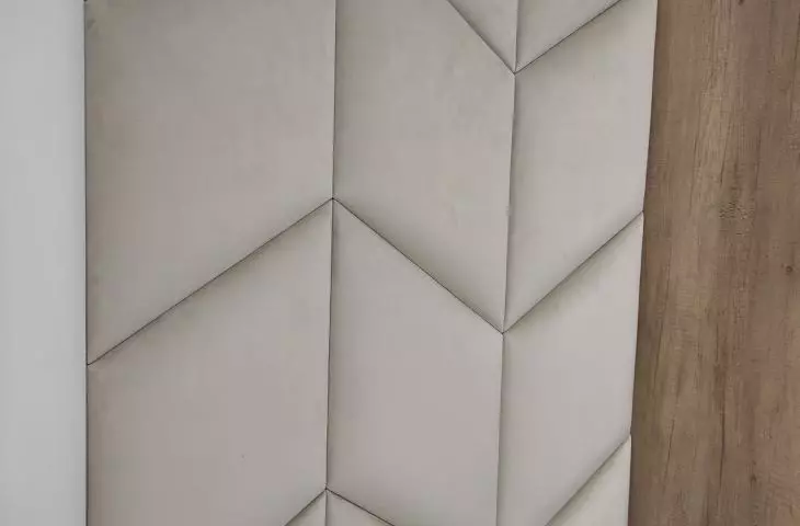 Custom Space upholstered panels - interior design in a modern, personalized way