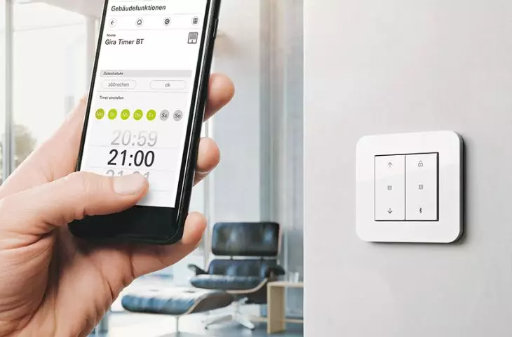 Bluetooth app for Gira System 3000