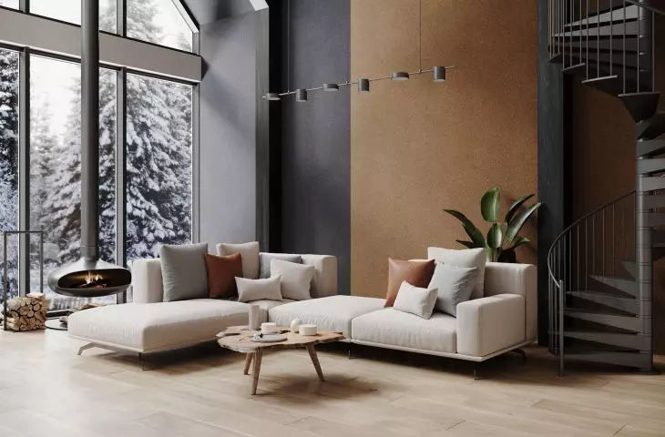 Fluffo Wallpaper - acoustic felt wallpaper