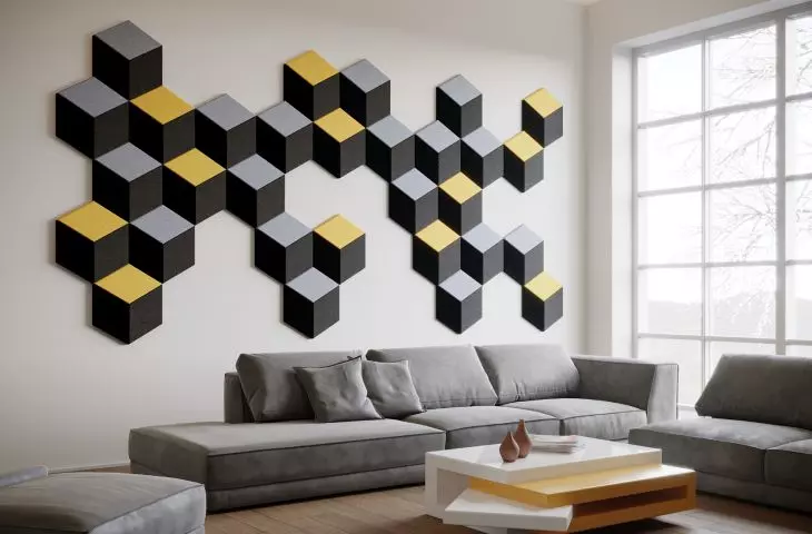 Fluffo Soft Diamond Edge – miękkie, akustyczne panele ścienne