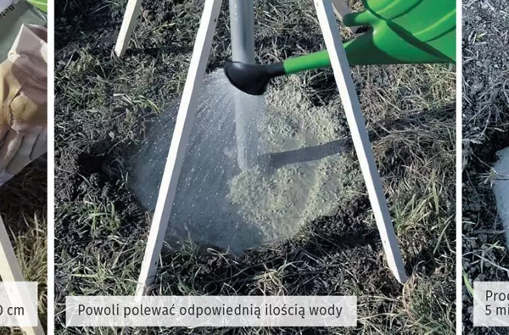 Prace betoniarskie w ogrodzie