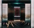 Art déco exhibition in Plock, mood is built by light