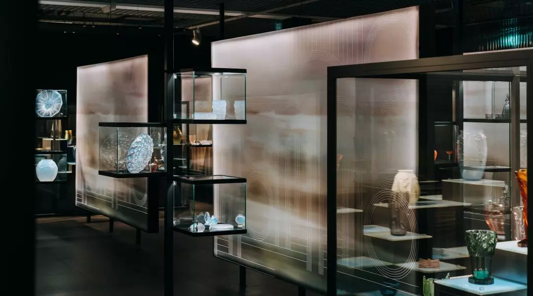 Wystawa art déco w Płocku, szkło