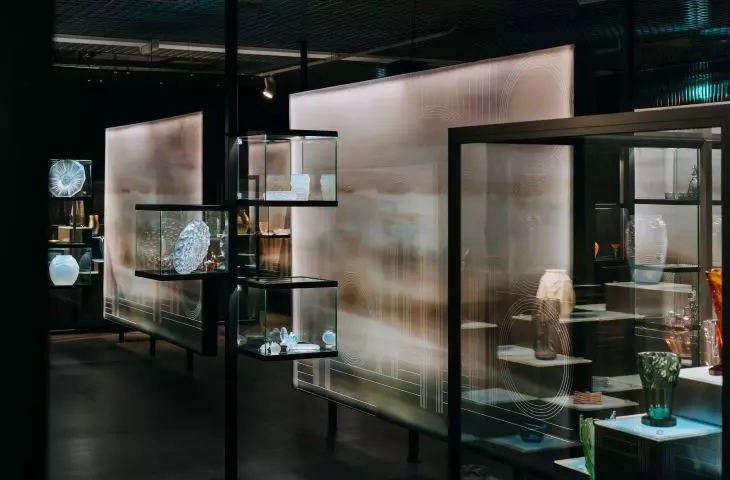 Wystawa art déco w Płocku, szkło