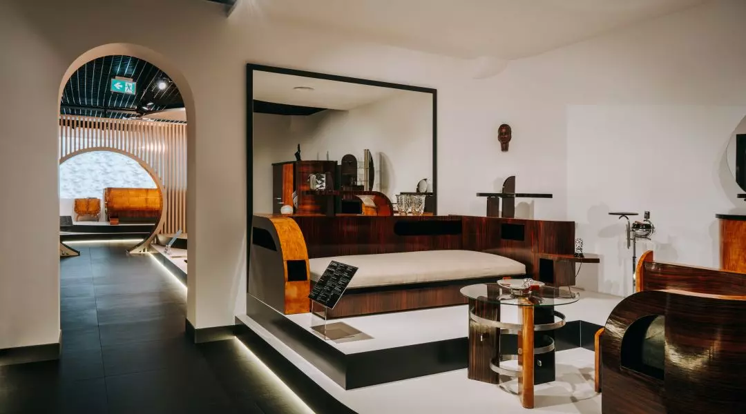 Wystawa art déco w Płocku, aranżacja wnętrz mieszkań