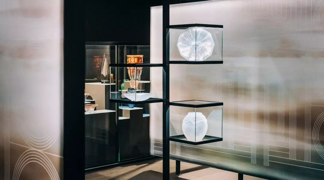 Wystawa art déco w Płocku, szkło