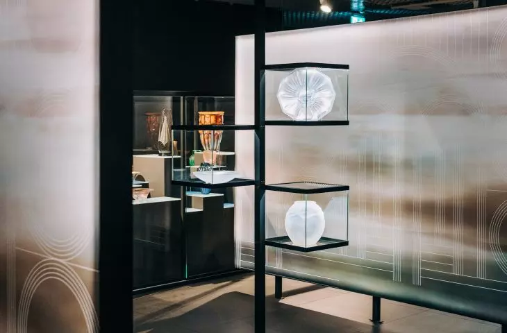 Art déco exhibition in Plock, glass
