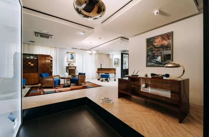 Art déco exhibition in Plock, cabinet interior