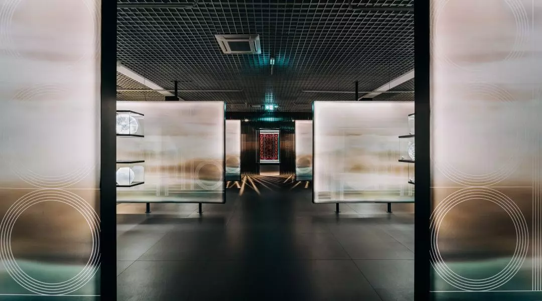 Wystawa art déco w Płocku, przestrzeń na ekspozycję szkła
