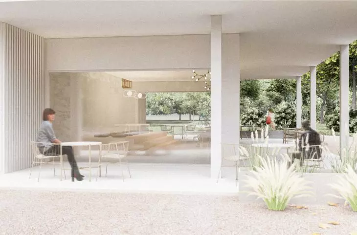 Tea Pavilion, visualization