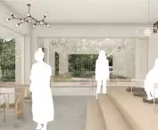 interior of the pavilion