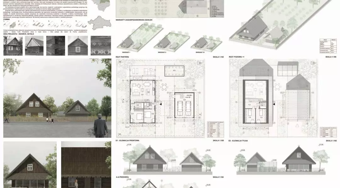 II Nagroda w kategorii Studenckiej, proj.: Kornelia Traut