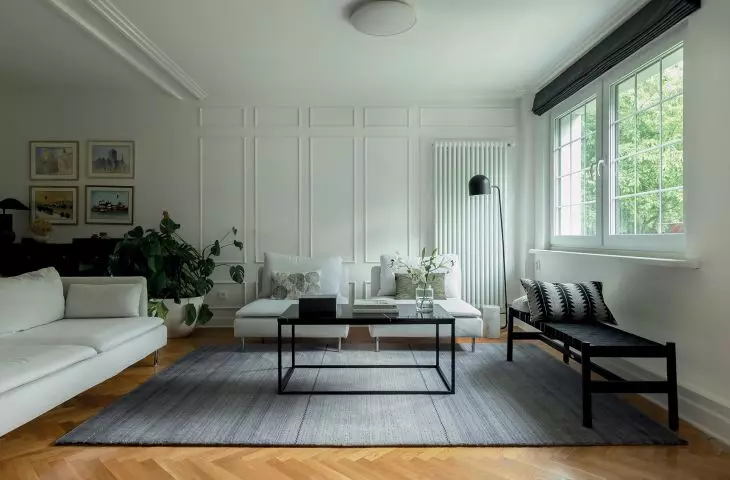 The carpet used in the arrangement: DIAMOND BEVERLY light gray