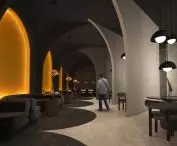 Wnętrza baru „Molecular”