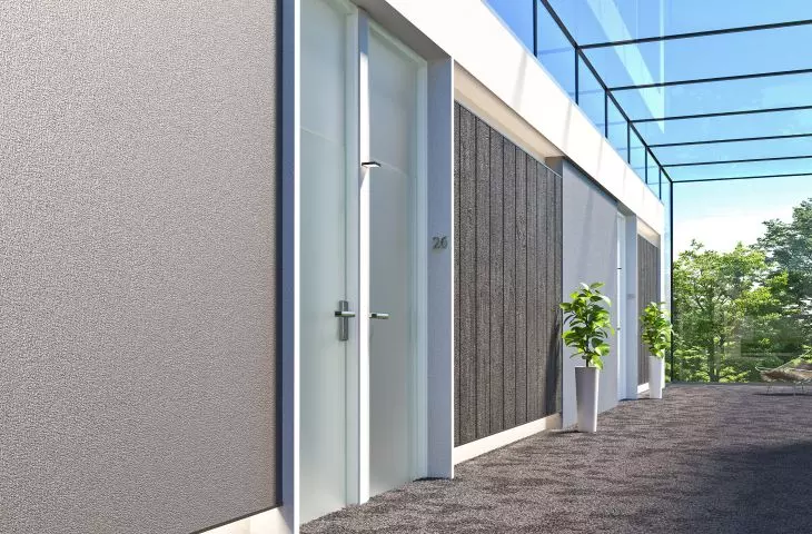 METAL - modernity and elegance of the facade