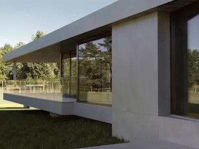 Fasada bonded: Dekton Kovik