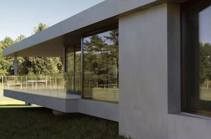 Fasada klejona: Dekton Kovik