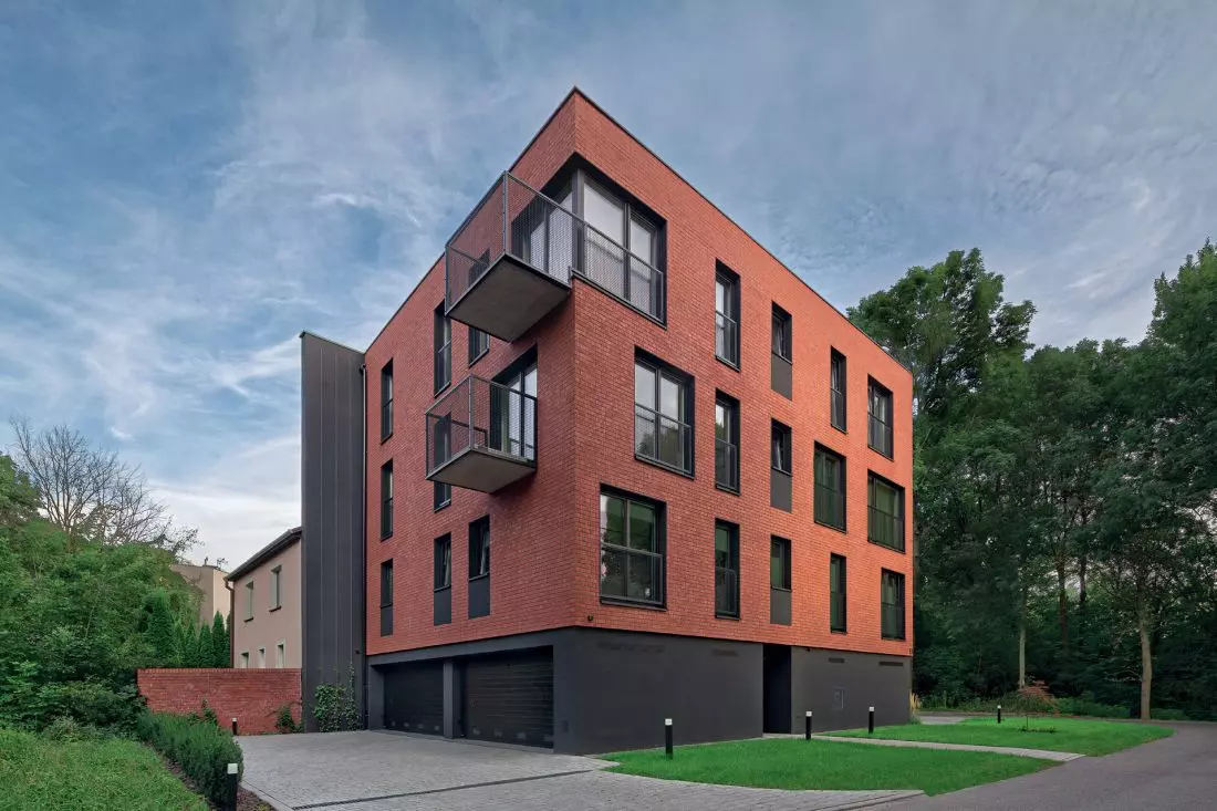HF02 Bengali sunrise Blok mieszkalny Loft 13, projekt: gsbk.pl
