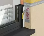 BP13 MIDI – listwa PVC dylatacyjna przyokienna