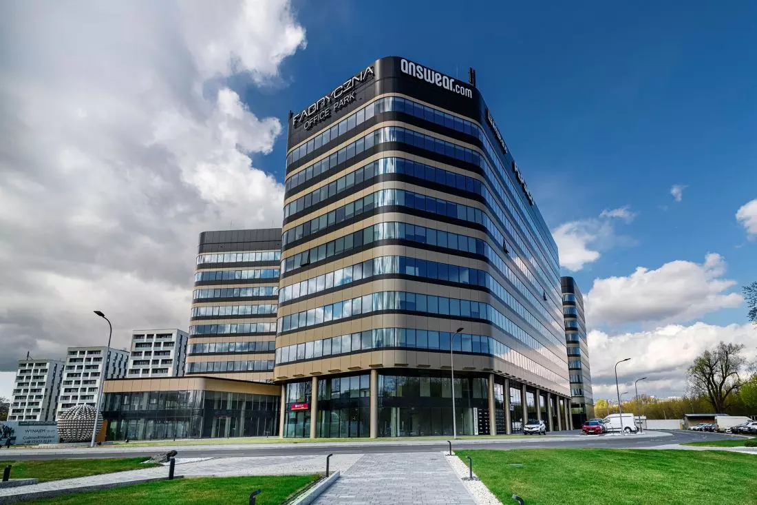 Fabryczna Office Park
w Krakowie 