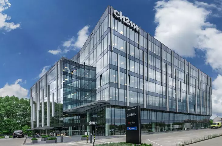 Vistula Business Garden office building in Krakow