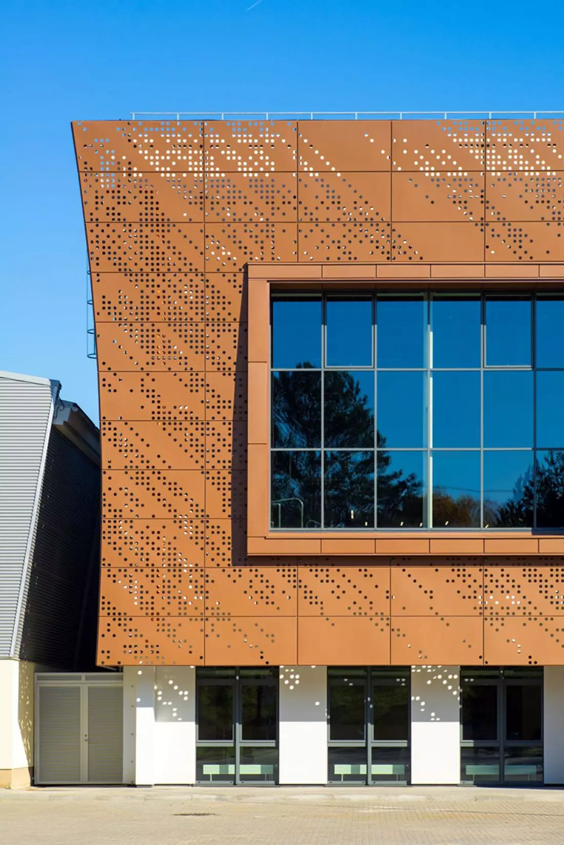 Kasetony Liberta Cor-Ten® z perforacją