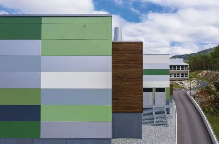 Energy-efficient lightweight panel cladding systems from Paroc Panel System