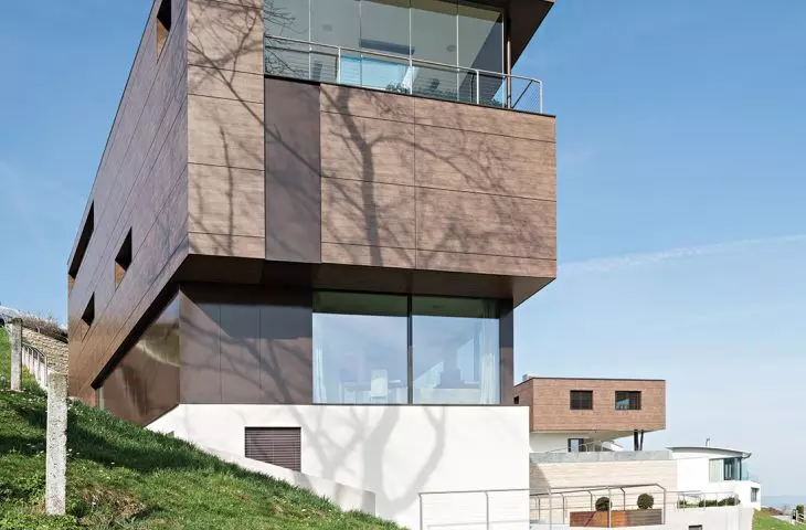 Trespa panel facade