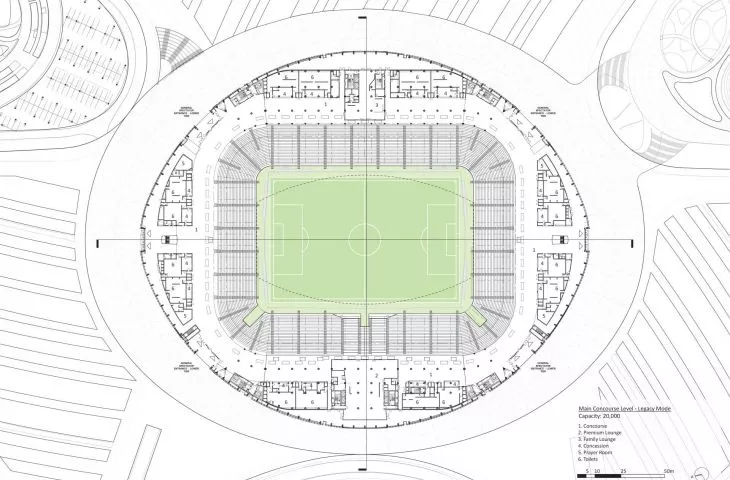 Stadion w Al-Wakra w Katarze