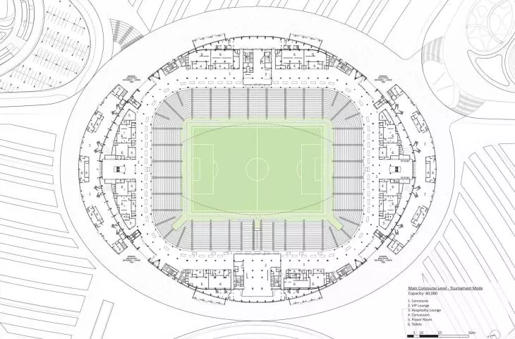 Stadion w Al-Wakra w Katarze