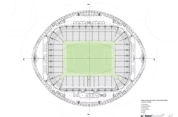 Stadion w Al-Wakra w Katarze