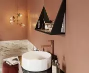 Implementation of a bathroom with Defra furniture