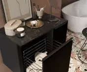 Implementation of a bathroom with Defra furniture