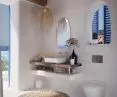 Umywalka Hera TR41290 oraz miska WC Millagro TR2210