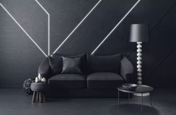 Shadowline adds accent to dark spaces