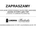 Invitation to the opening of a new showroom in New Market