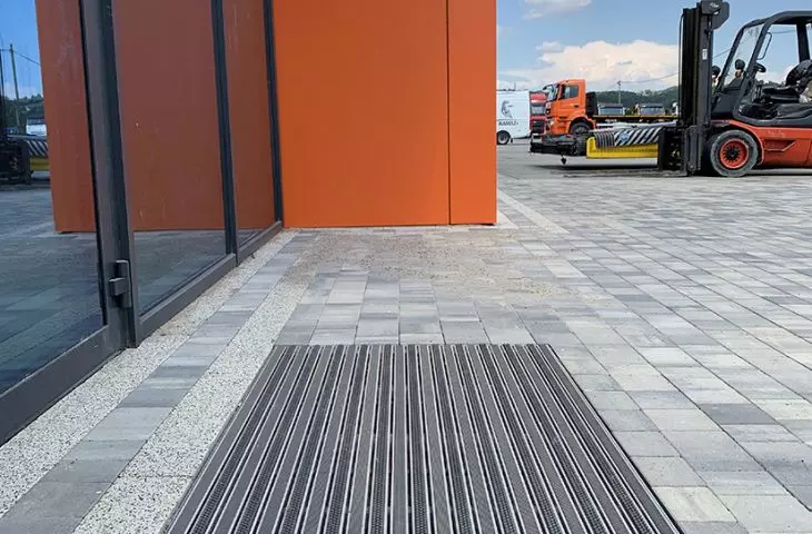 Functional and well-designed entrance mats