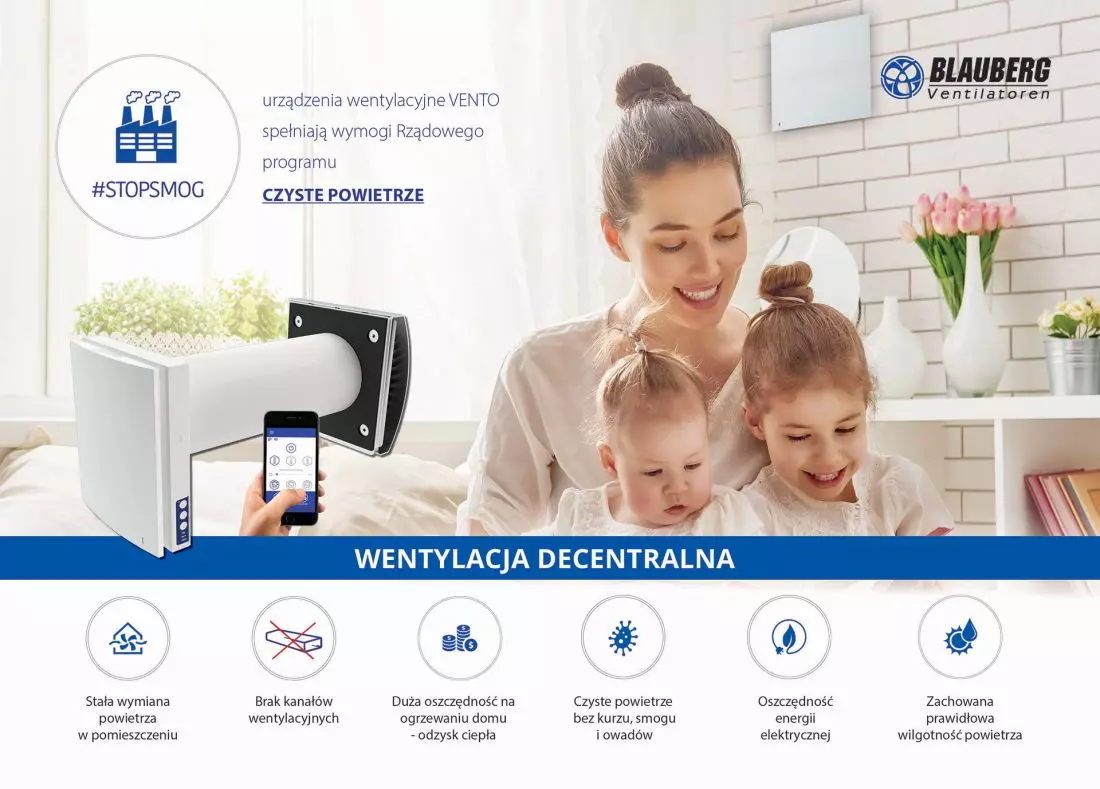 Wentylacja
decentralna