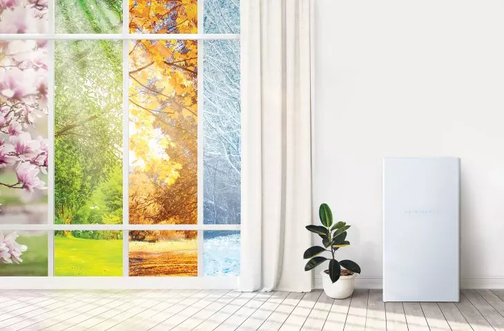 Przykład montażu FRESHBOX 200 ERV Wi-Fi