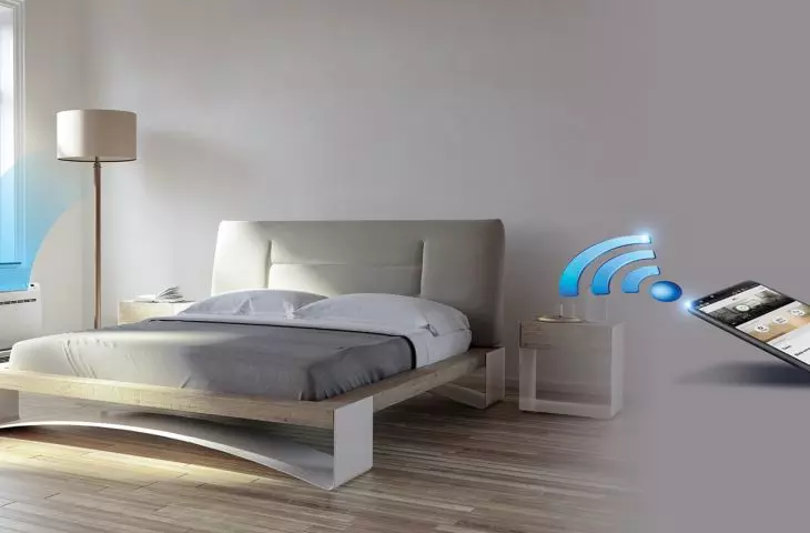 WI-FI control as standard on all wall units