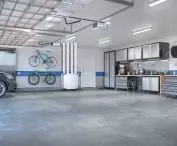 Installation of the control panel is possible in the garage, utility room or in an unheated attic