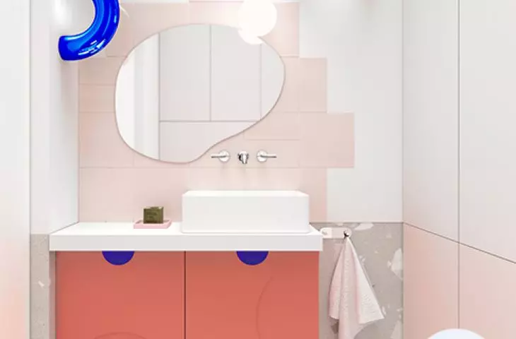 Łazienka w kolorze