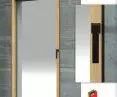 wood and aluminum window frame