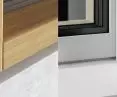 wood and aluminum window frame
