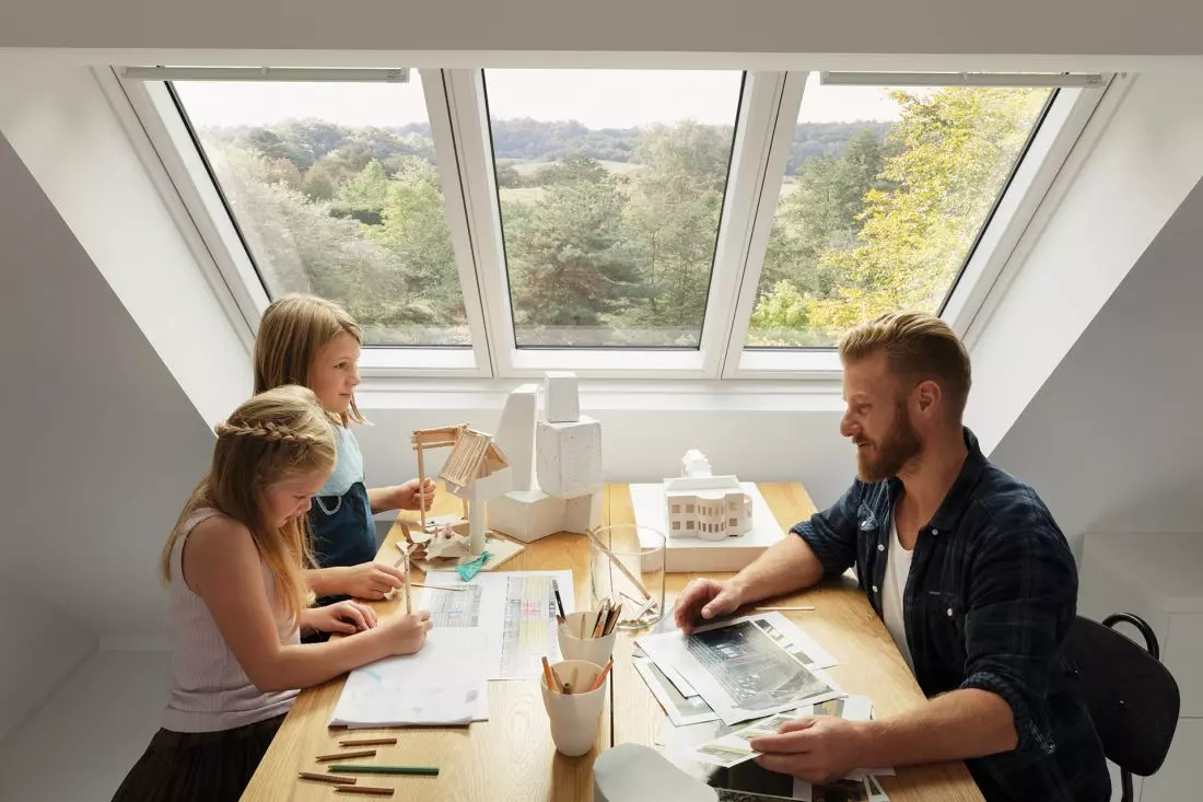 Zestawy okienne VELUX – więcej światła i panoramiczny widok