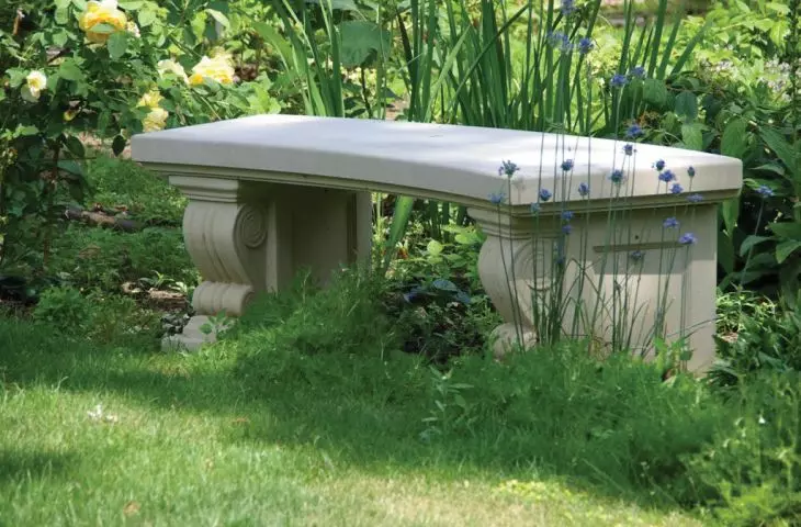 Senatorial stone bench